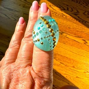 Alexis Bittar Cocktail Ring Size 7